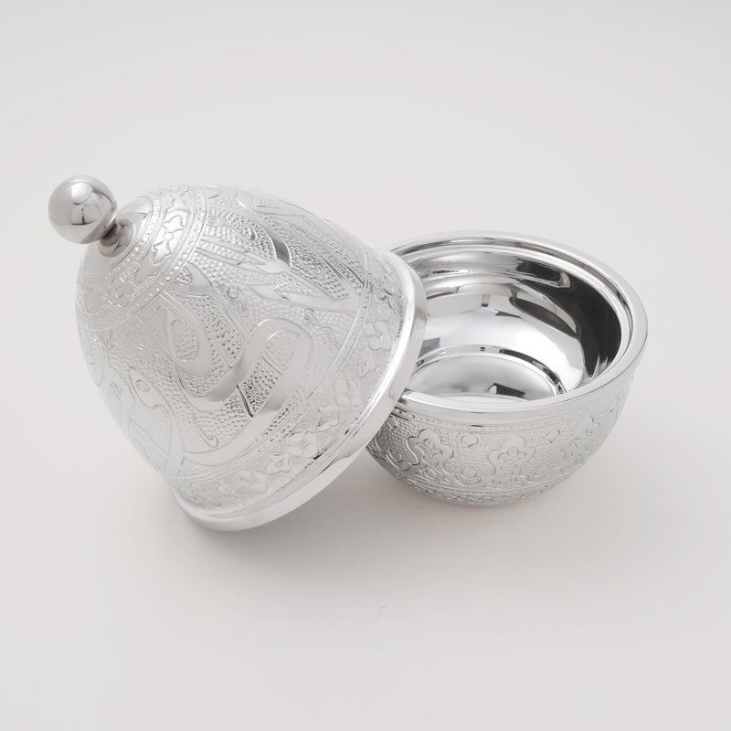 La Mesa وعاء تقديم الطعام على شكل بيضة - فضي - Image 3